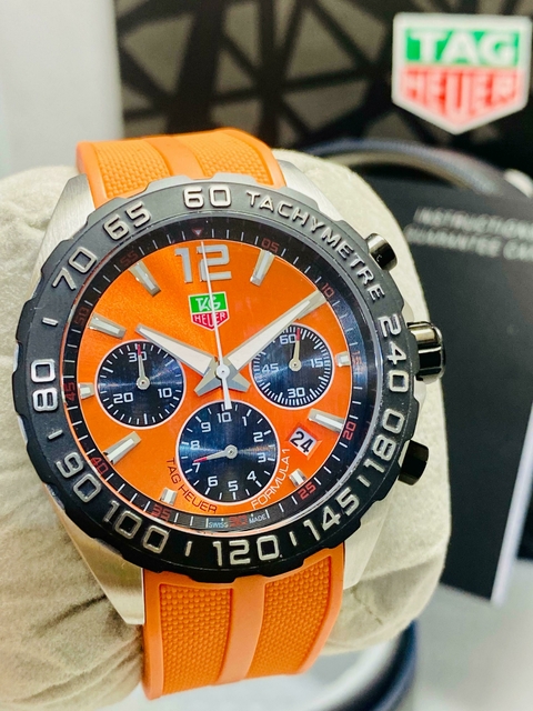 Tag Heuer Fórmula 1 Laranja ( Acompanha Caixa Original da Tag Heuer ) - comprar online