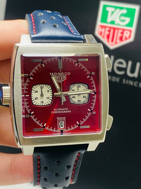 Tag Heuer Monaco ( Acompanha Caixa Original da Tag Heuer ) - comprar online