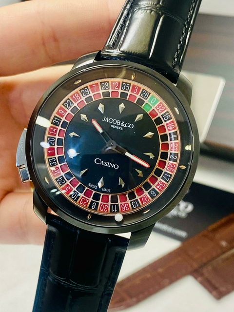 Jacob Black Cassino Tourbillon ( Acompanha Caixa Original da Jacob&co )