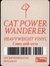CAT POWER - Wanderer na internet