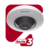 HIKVISION Mini Fisheye IP 5 Megapixel / Panorámica 180° - 360° / 8 mts IR / Interior / PoE / HEOP / ACUSENSE