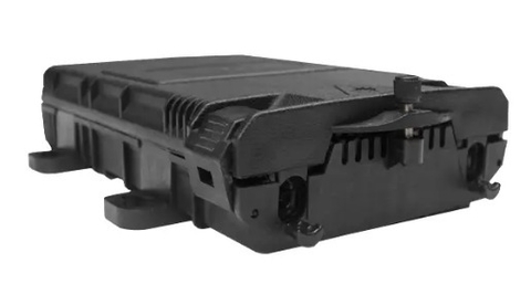 FibreMex Caja Exterior FTTH negra para 8 fibras