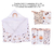 Toalha de banho bebe Neutro fralda soft 3 camadas + Panos boca soft + Fralda pano 70x70 - Love Baby Kids
