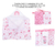 Toalha de banho bebe Neutro fralda soft 3 camadas + Panos boca soft + Fralda pano 70x70 - comprar online