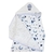 Toalha de banho bebe fralda soft 3 camadas + trio de panos de boca bordados Capadócia - Love Baby Kids