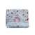 Toalha de banho bebe fralda soft 3 camadas + trio de panos de boca bordados Capadócia - loja online