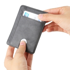 Slim RFID Blocking Leather Wallet Credit ID Card Holder Purse Money Case for Men na internet