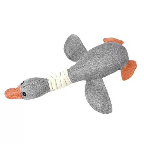 Mordedor Ganso Sonoro para Cachorros e Gatos