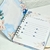 Caderno A5 Pautado Azul Floral com Nome Luxo - comprar online
