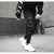 Imagem do Prowow Men Ribbons Streetwear Cargo Pants 2021 Autumn Hip Hop Joggers Calças Ma