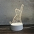 lâmpada para decoração de quarto infantil led holograma 3d ilusão na internet