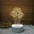 lâmpada para decoração de quarto infantil led holograma 3d ilusão - Eletronicosrush