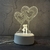 Imagem do lâmpada para decoração de quarto infantil led holograma 3d ilusão