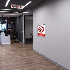 Placa de Sinalização Não Lubrificar - SigmaDecor