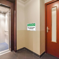 Imagem do Placa de Sinalização Segurança Use Abafador de Ruídos em Pvc