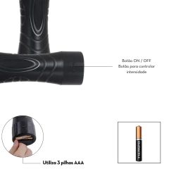 VIBRADOR MASTURBADOR LANTERNA SEGREDOS - ANUS na internet