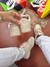 Nike SB Dunk Low (Off White/Rose Bordado) - loja online