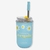 COPO NEO C/CANUDO 300ML AMIGAS PRIMAVERA