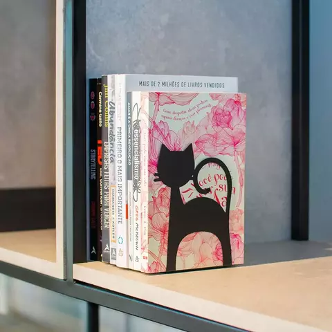 PORTA LIVROS CAT