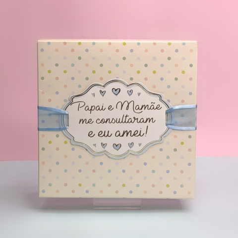 CAIXA CONVITE MENINO - PADRINHO