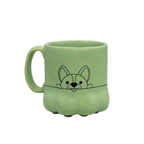 CANECA FUN PATINHA CÃES - VERDE