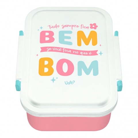 MARMITA SQUARE - FRASES CORES E AMORES