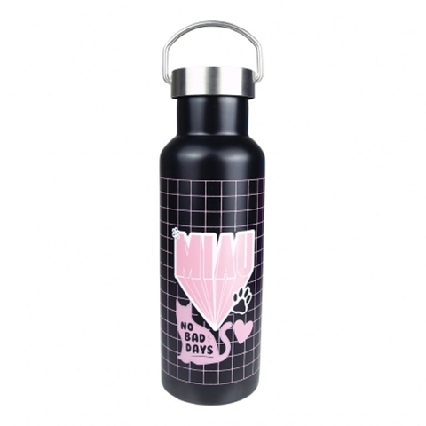 GARRAFA TÉRMICA COM ALÇA - GATINHA