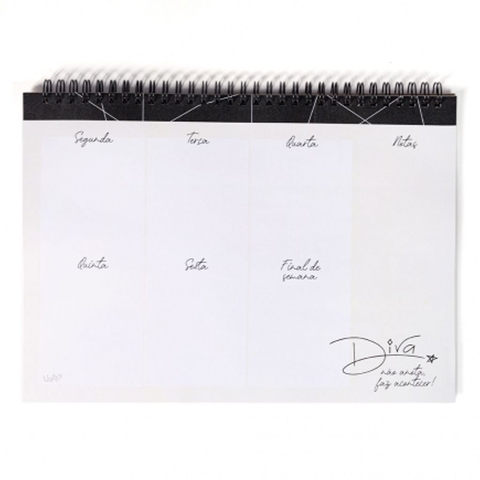 PLANNER DE MESA A4 - DIVA EDIÇÃO LIMITADA