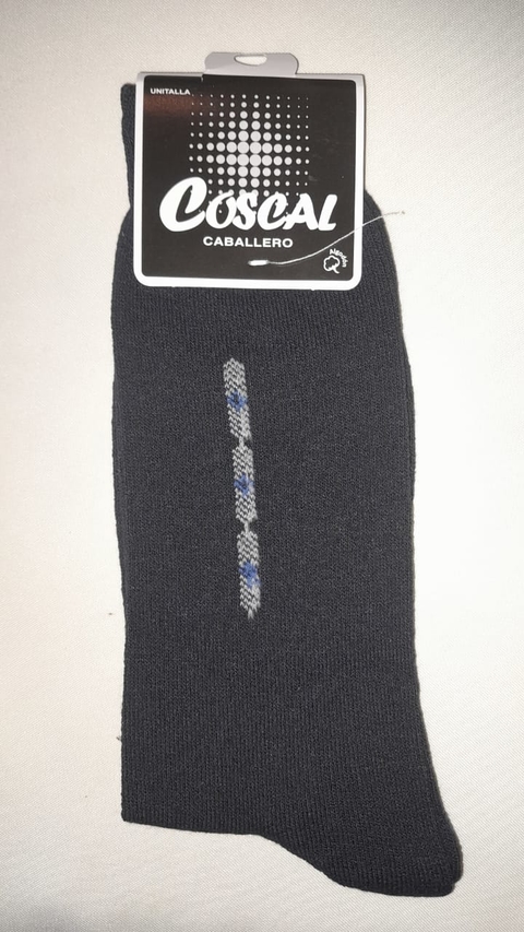 Calcetines Unitalla Coscal Cabellero Algodón Nuevos Mod25