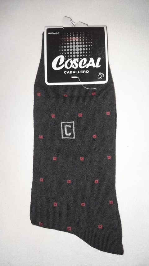 Calcetines Unitalla Coscal Cabellero Algodón Nuevos Mod17