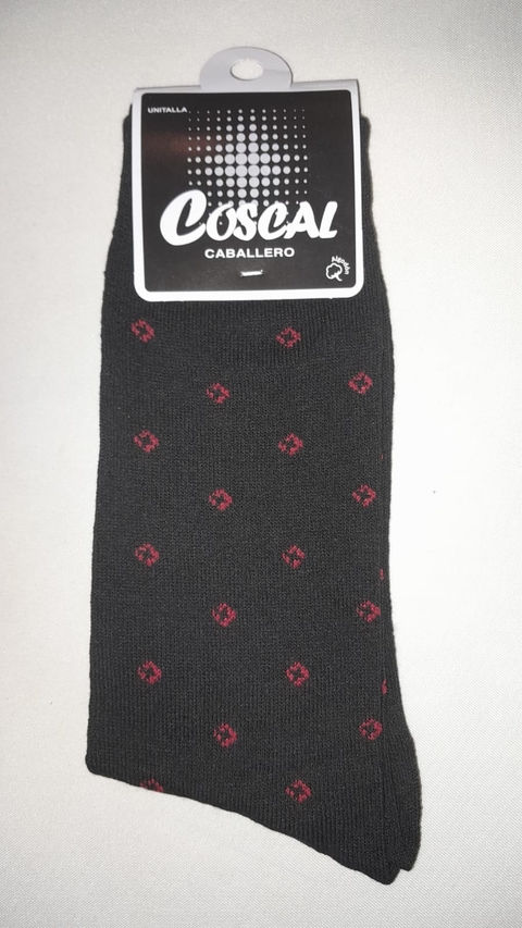Calcetines Unitalla Coscal Cabellero Algodón Nuevos Mod04