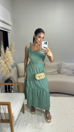 Conjunto Débora Cropped & Saia - comprar online