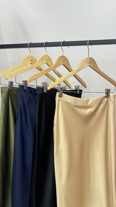 Saia Midi Cetim - comprar online