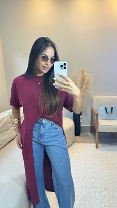 Blusa Túnica Assimétrica - loja online