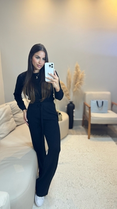 Conjunto Laís Tricôt Cropped e Calça - loja online