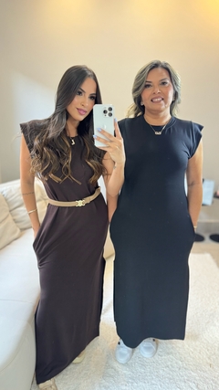 Vestido Comfy com Manga na internet