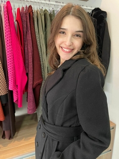 Sobretudo Liliana com Pelego Removível Preto - comprar online
