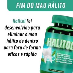 Halitol - Elimine seu bafo, 60 cápsulas, 500 mg - 100% Natural - comprar online