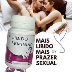 Libido Feminino 60 cápsulas 500mg - GENATURE