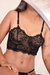 Bustier Almendra negro