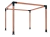 TE para Pergola ALLUSS madera 4x4" armala vos mismo! techo cochera sombra - tienda online