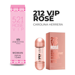 521 Rose Vip Amakha Paris - Inspirado em 212 Vip Rose