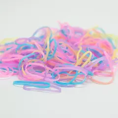 Garrafinha com Elásticos De Cabelo Feminino - comprar online