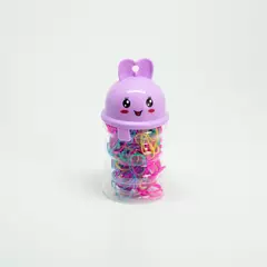 Imagem do Garrafinha com Elásticos De Cabelo Feminino