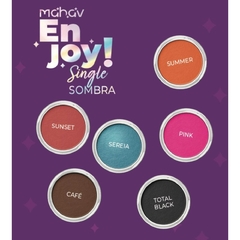 Sombra Unitária Enjoy Single Total Black Mahav na internet