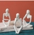 Estátua do Pensador Abstrato Escultura em Resina Estatuetas em Miniatura Pensad - comprar online