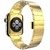 Pulseira de aço inoxidável azul para Apple Watch Series 6 SE 5 4 3 40mm 44mm P na internet