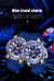 Lige Sports Men Watch Top Brand Luxury Silicone Watch For Men À prova d'ág na internet