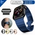Pulseira de aço inoxidável azul para Apple Watch Series 6 SE 5 4 3 40mm 44mm P