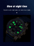 Lige Sports Men Watch Top Brand Luxury Silicone Watch For Men À prova d'ág na internet